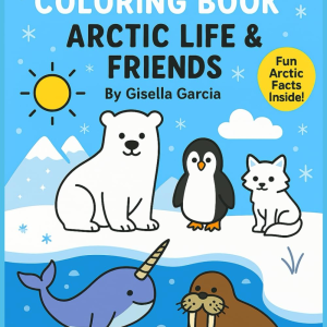 Outdoor Creatures Coloring Book: Arctic Life & Friends